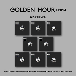 ATEEZ GOLDEN HOUR : Part. 2 (Digipak) (Europe POP-UP Exclusive)- PRE-ORDER