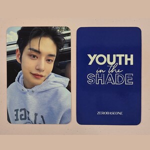 ZEROBASEONE - PHOTOCARD OFICIAL - YOUTH IN THE SHADE APPLEMUSIC